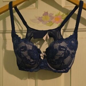 Victoria's Secret Midnight Blue Lace Bra